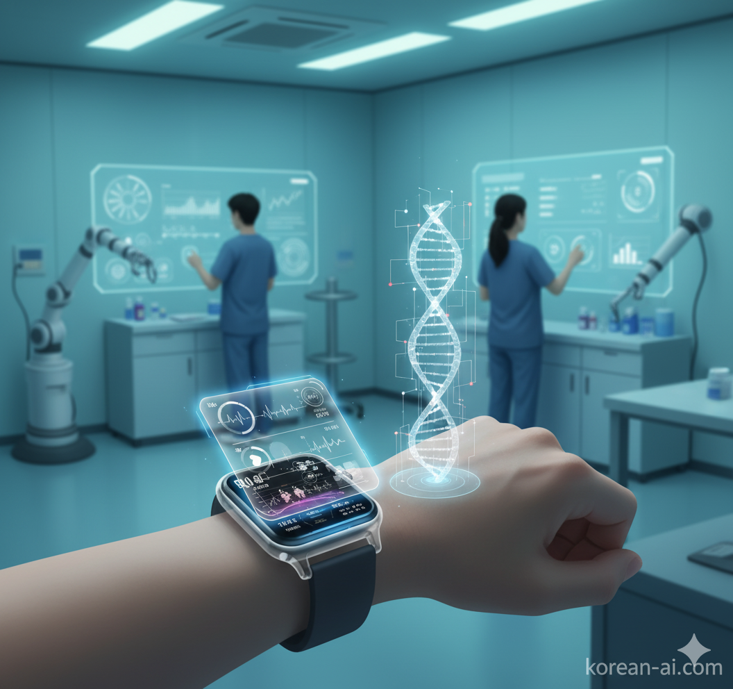 2025년 AI 헬스케어 혁명: 웨어러블기기 와 개인맞춤 의료 의 미래