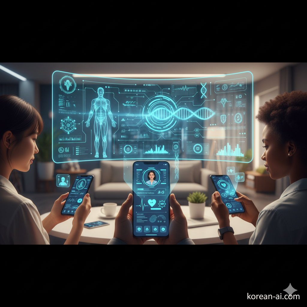 2025년 필수 AI 건강관리 앱 15선: 스마트한 건강 파트너 찾기