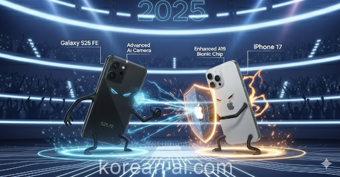 🚀 갤럭시 S25 FE vs 아이폰17 D-5, 2025년 스마트폰 대전! 똑똑하게 선택하는 법