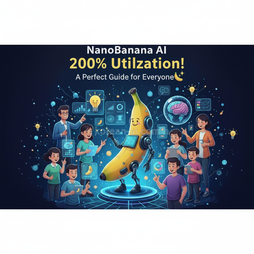 NanoBanana AI 200% 활용하기! 일반인을 위한 완벽 가이드🍌✨